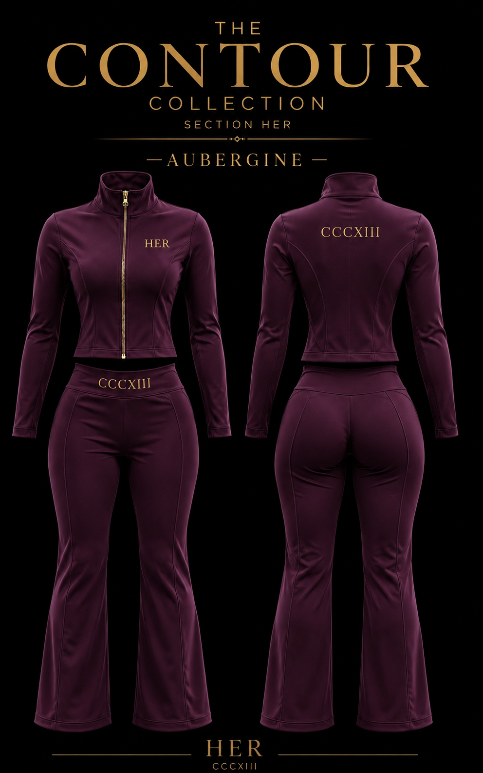 Contour Collection Aubergine (Pre-Order)